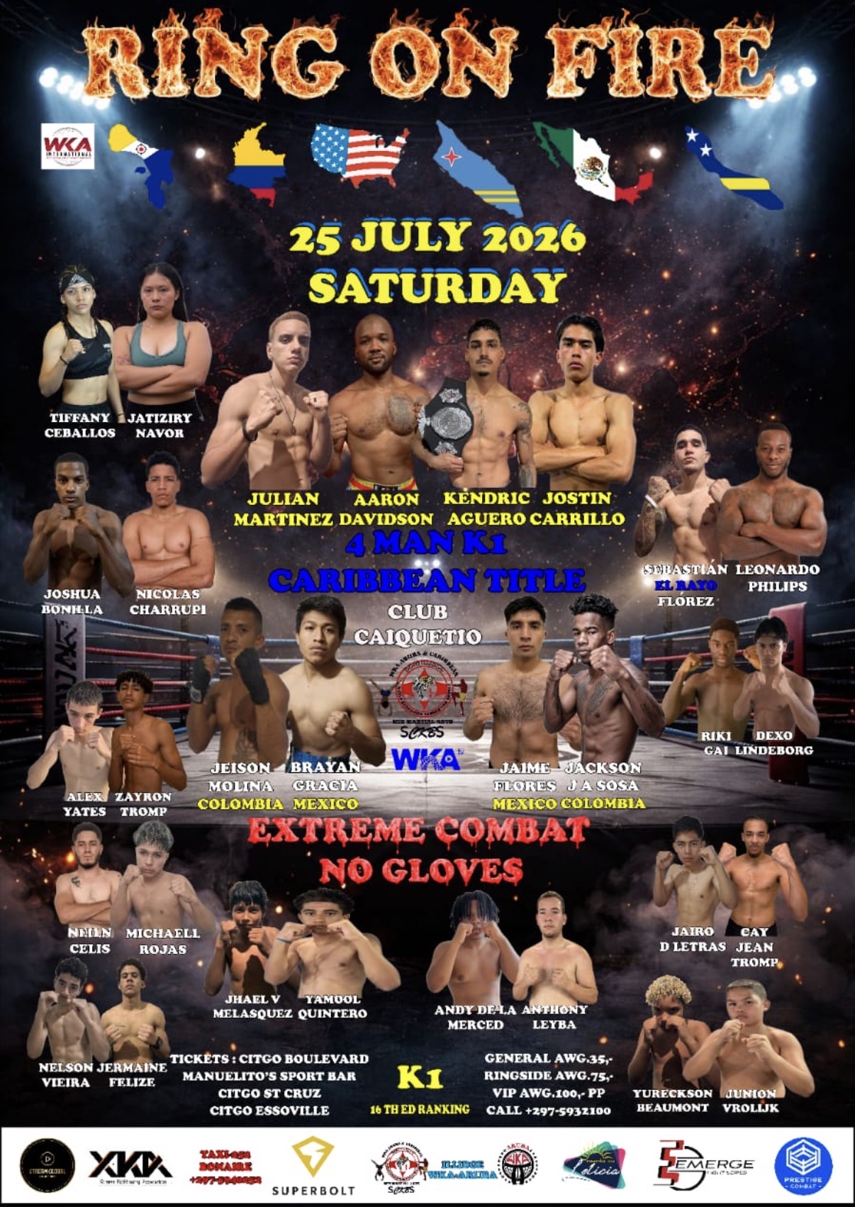 Aruba Fight Series: Ring on Fire