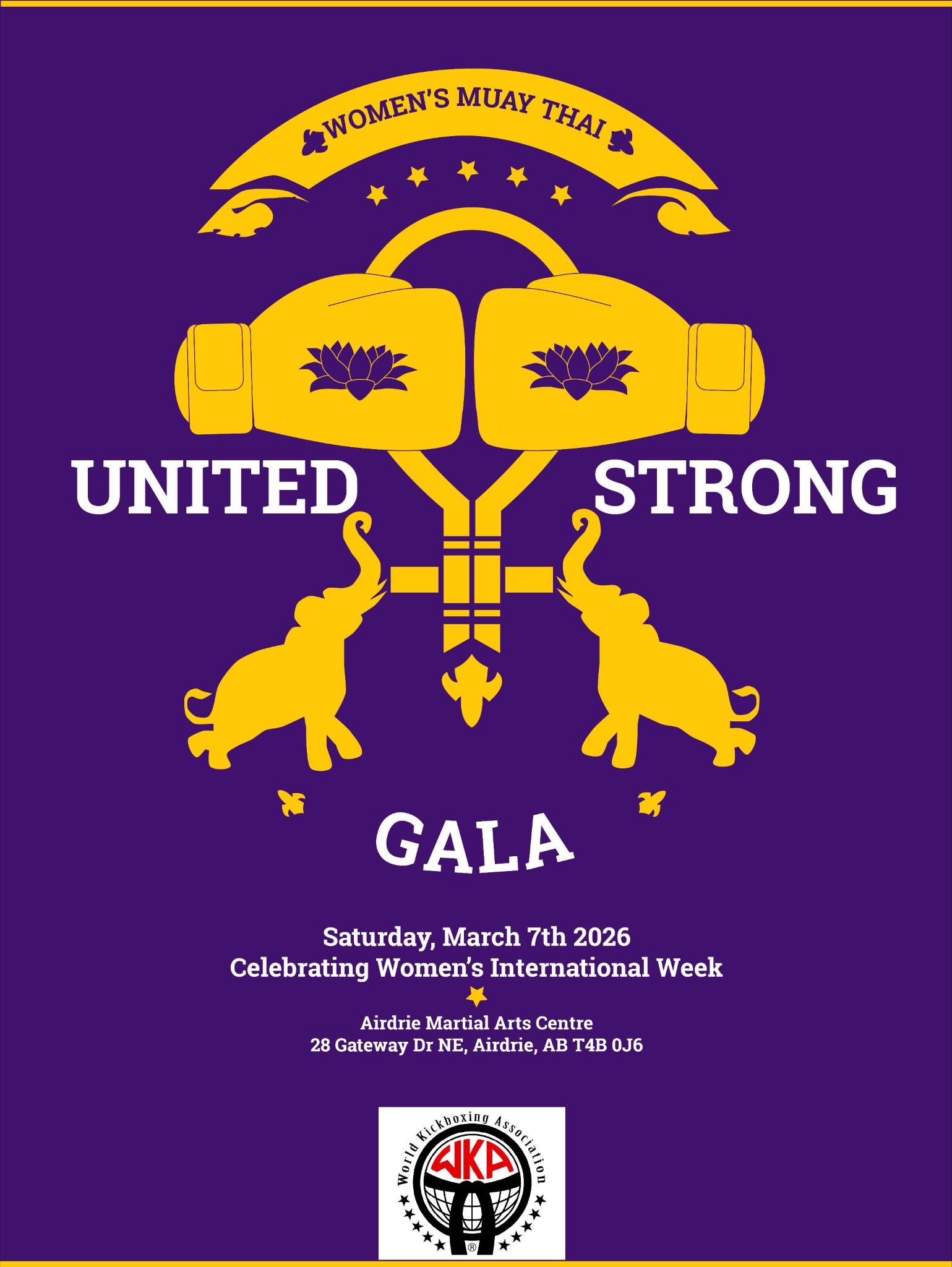 United Strong Women’s Muay Thai Gala