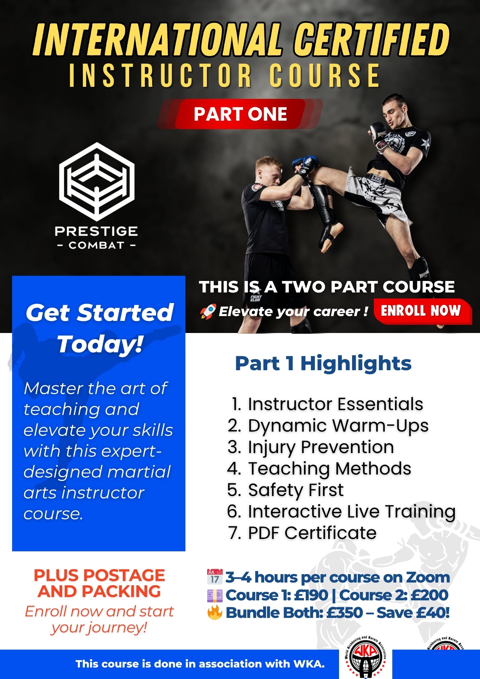 International Certified Instructor Course - Part One