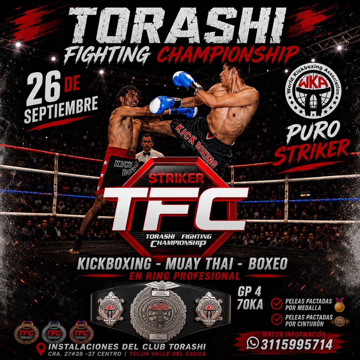 TORASHI FIGHTING CHAMPIONSHIP PURO STRIKER